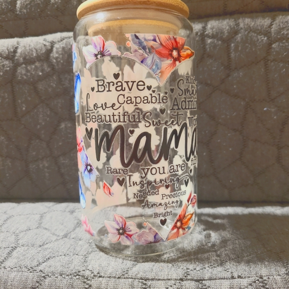 Mama Glass Tumbler